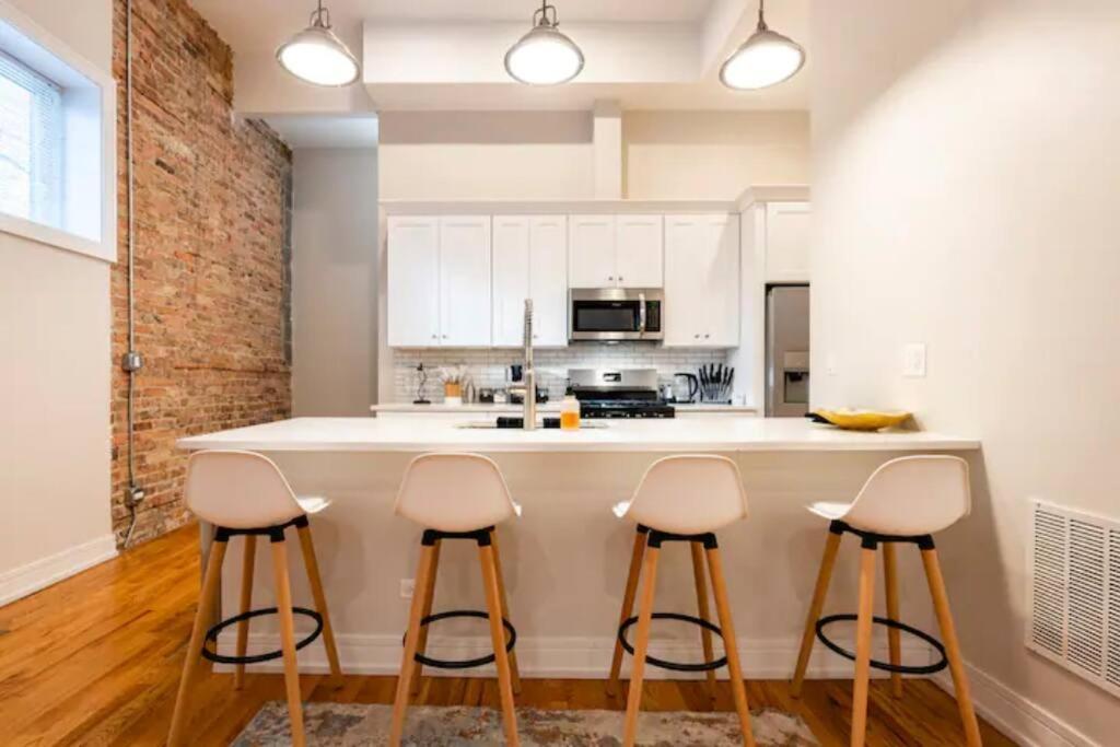Luxurious Downtown 3 Bed 2 Bth Appartement Chicago Buitenkant foto